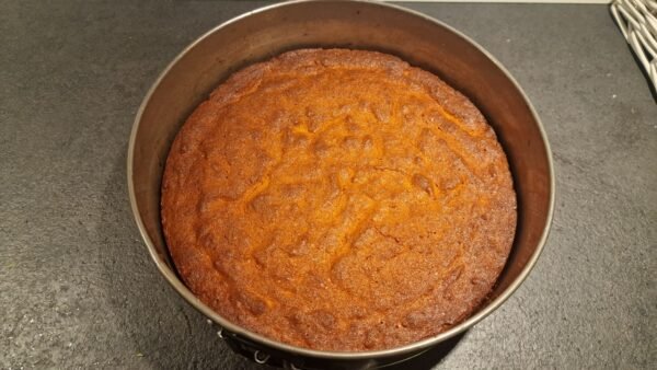 Glutenfri mazarinkage efter bagning
