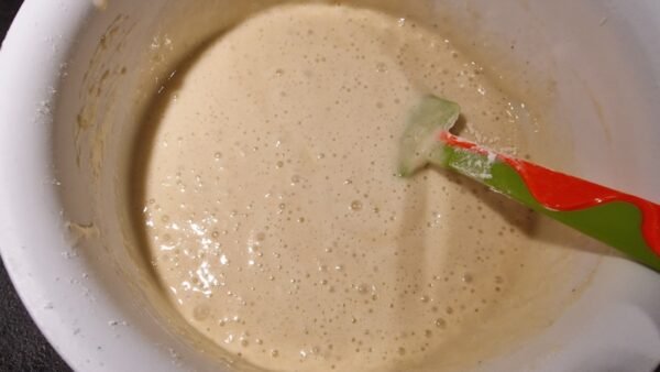 Tilberedning af glutenfri drømmekage, trin 4