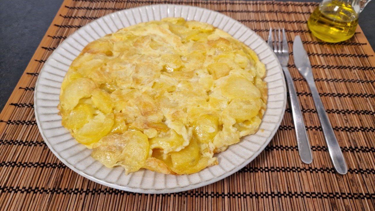 Spansk tortilla, tortilla de patatas
