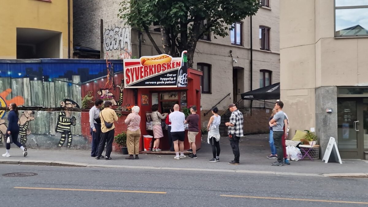 Hotdogboden Syverkiosken i Oslo